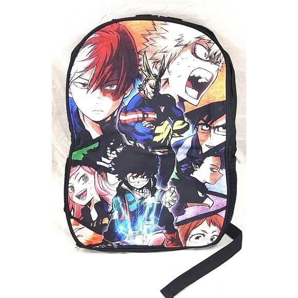 Backpack My Hero Academia Manga 16 in x12 in x 5in Unbranded Brand New - Picture 1 of 9